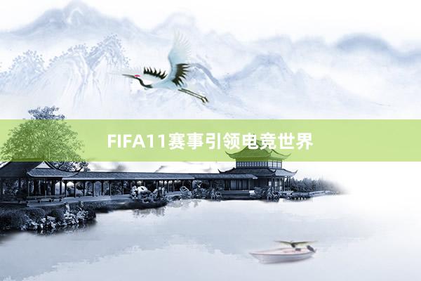 FIFA11赛事引领电竞世界