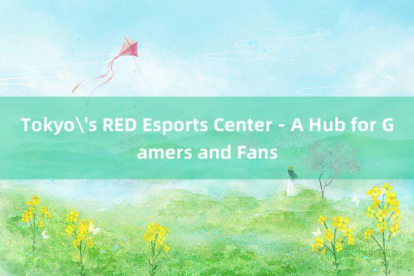 Tokyo's RED Esports Center - A Hub for Gamers and Fans