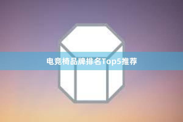 电竞椅品牌排名Top5推荐